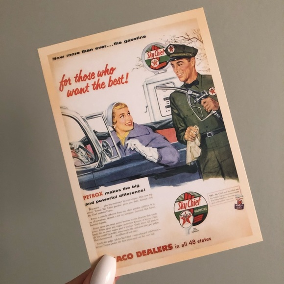 🌻10/$10🌻 Vintage Ad Postcard Art Wall Deco - Picture 1 of 2